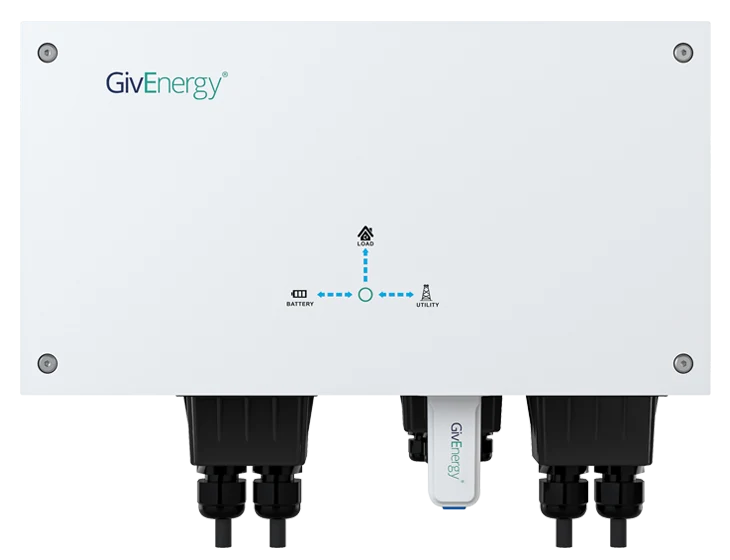 GivEnergy 3 kW AC-coupled inverter, front view